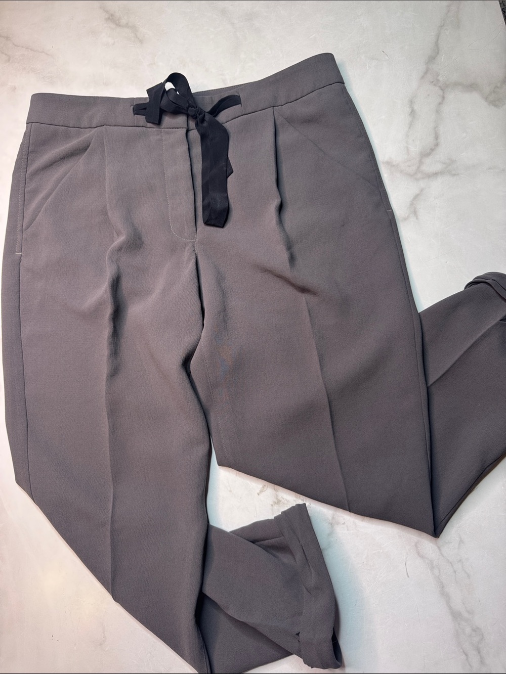 Aritzia Wilfred Allant Pant Charcoal Gray